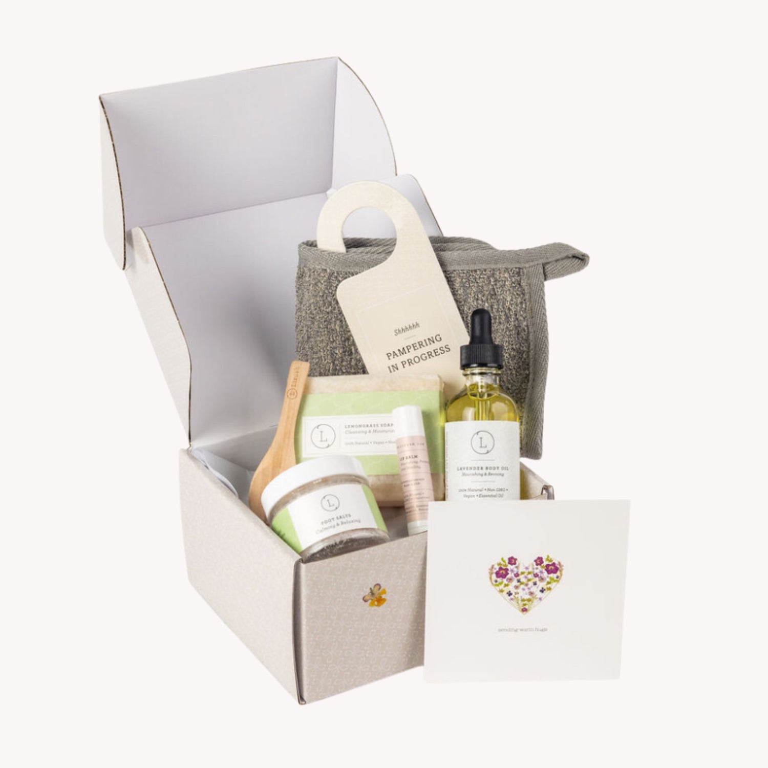 Self care gift box, Natural skincare gift set - AG