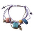 Purple Charm & Lava Stone | Essential Oil Bracelet - HartCentered