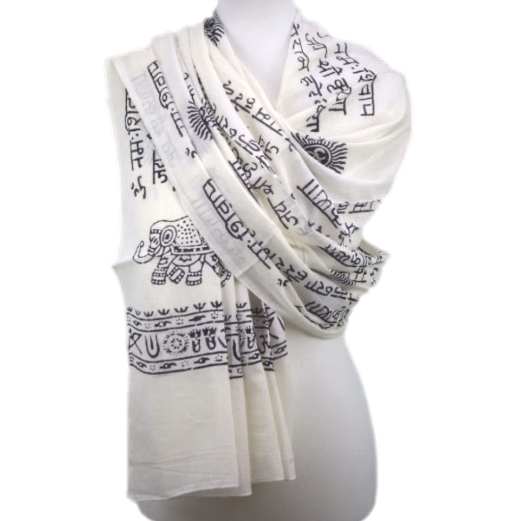 Prayer Shawl | OMSutra Karma Mantra