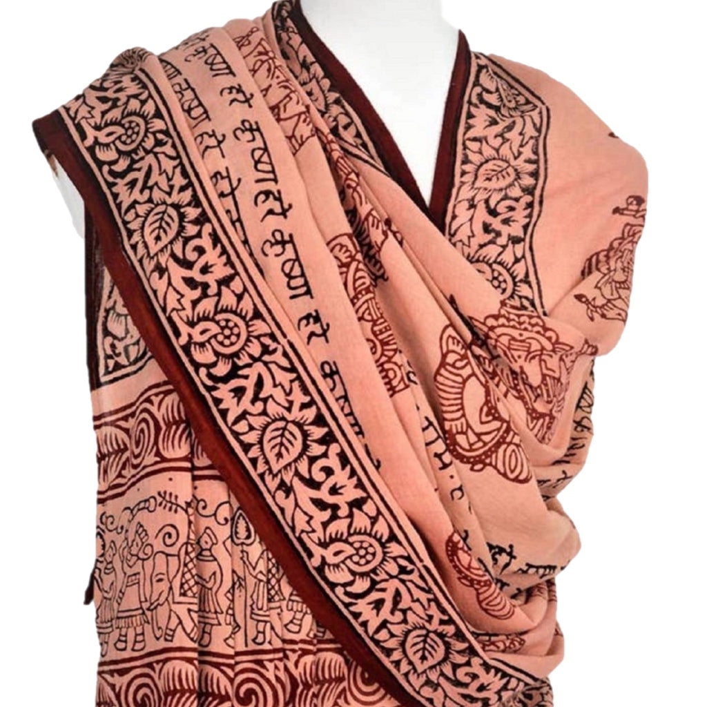 Prayer Shawl | Ganapati Meditation Shawl