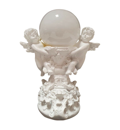 Angels Holding Light Figurine | Solar Light