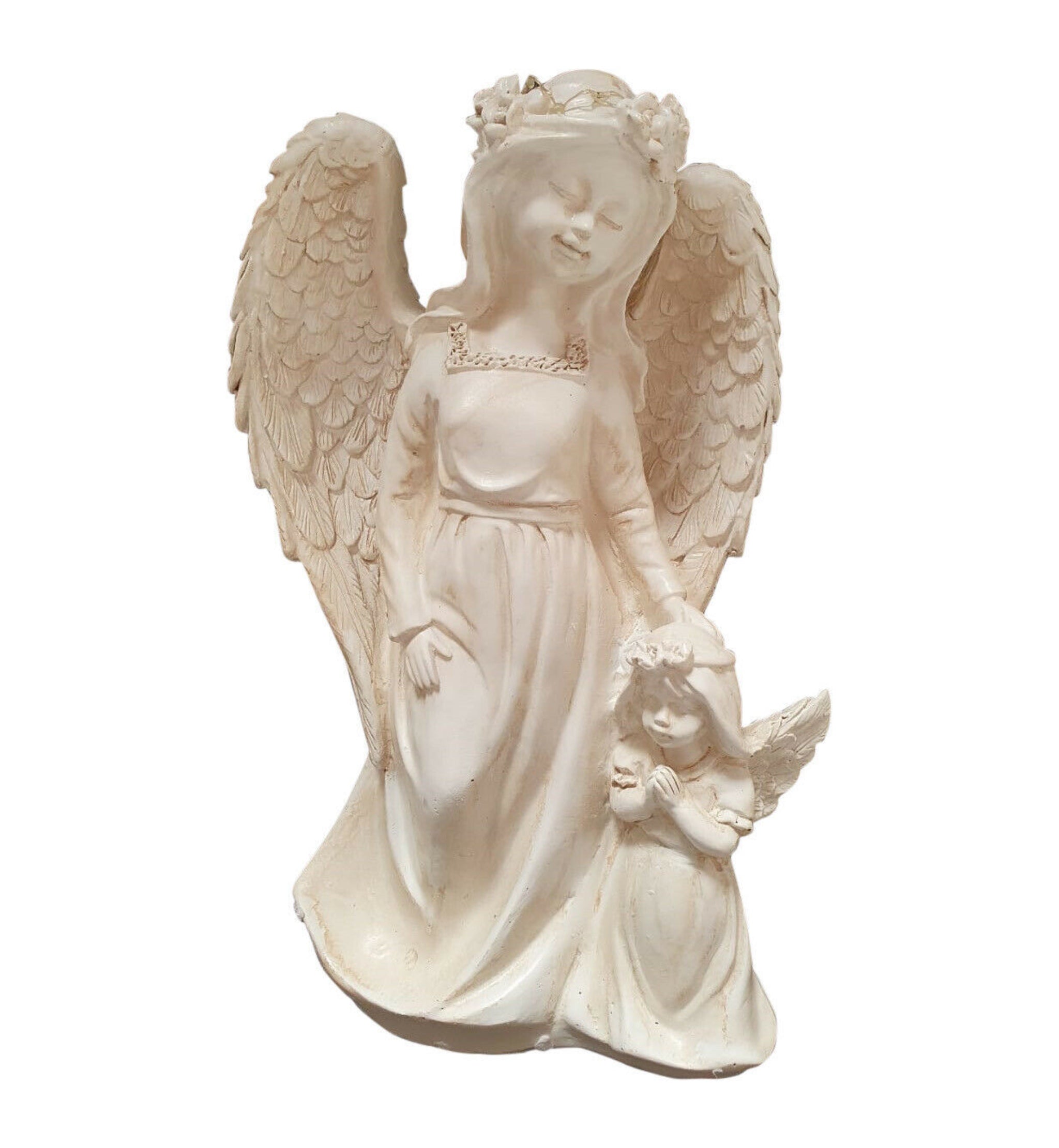 Guardian Angel Figurine | Solar Light