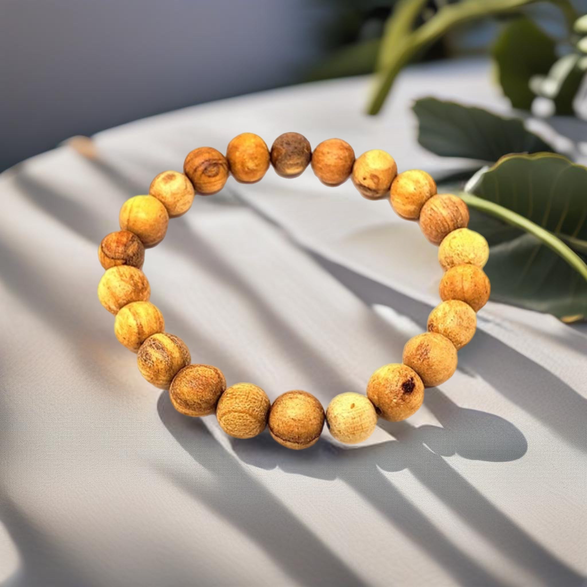 Palo Santo Bracelet | Handmade | Real Palo Sanyo Wood