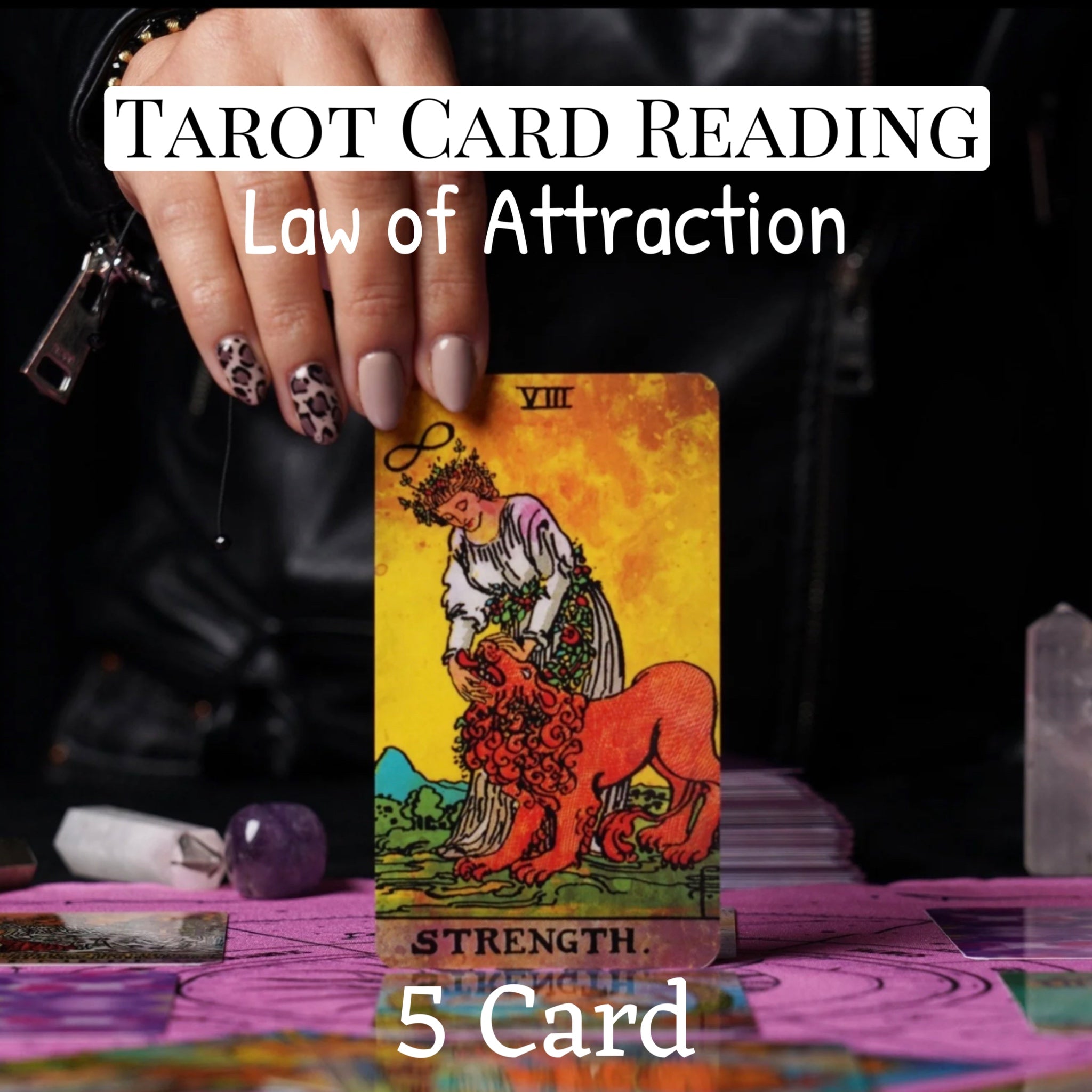 Tarot Card Reading | 5-Card Spread | Law of Attraction