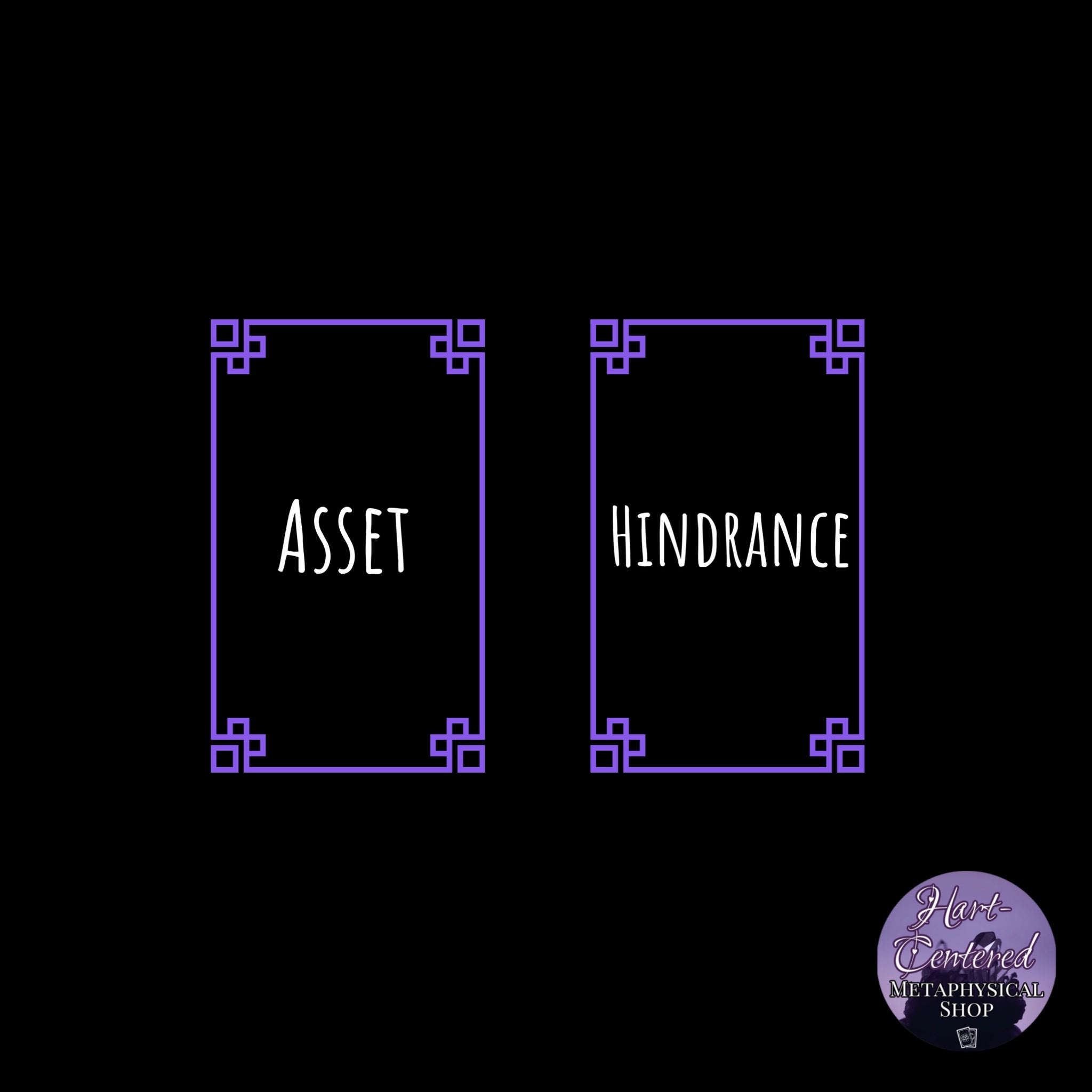 Tarot Card Reading | 2-Card Spread | Asset &amp; Hindrance