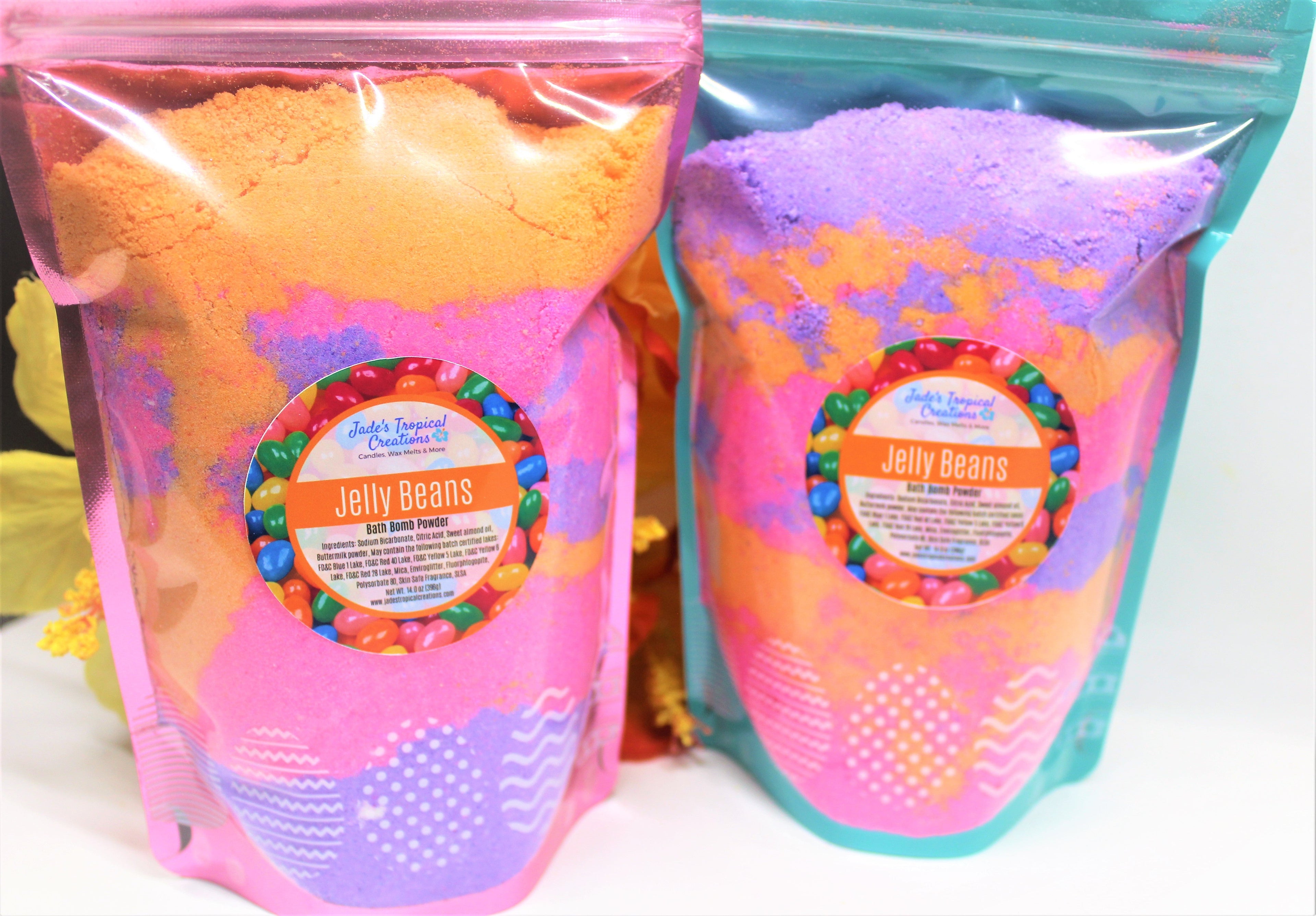 Jelly Beans Bath Bomb Powder - HartCentered