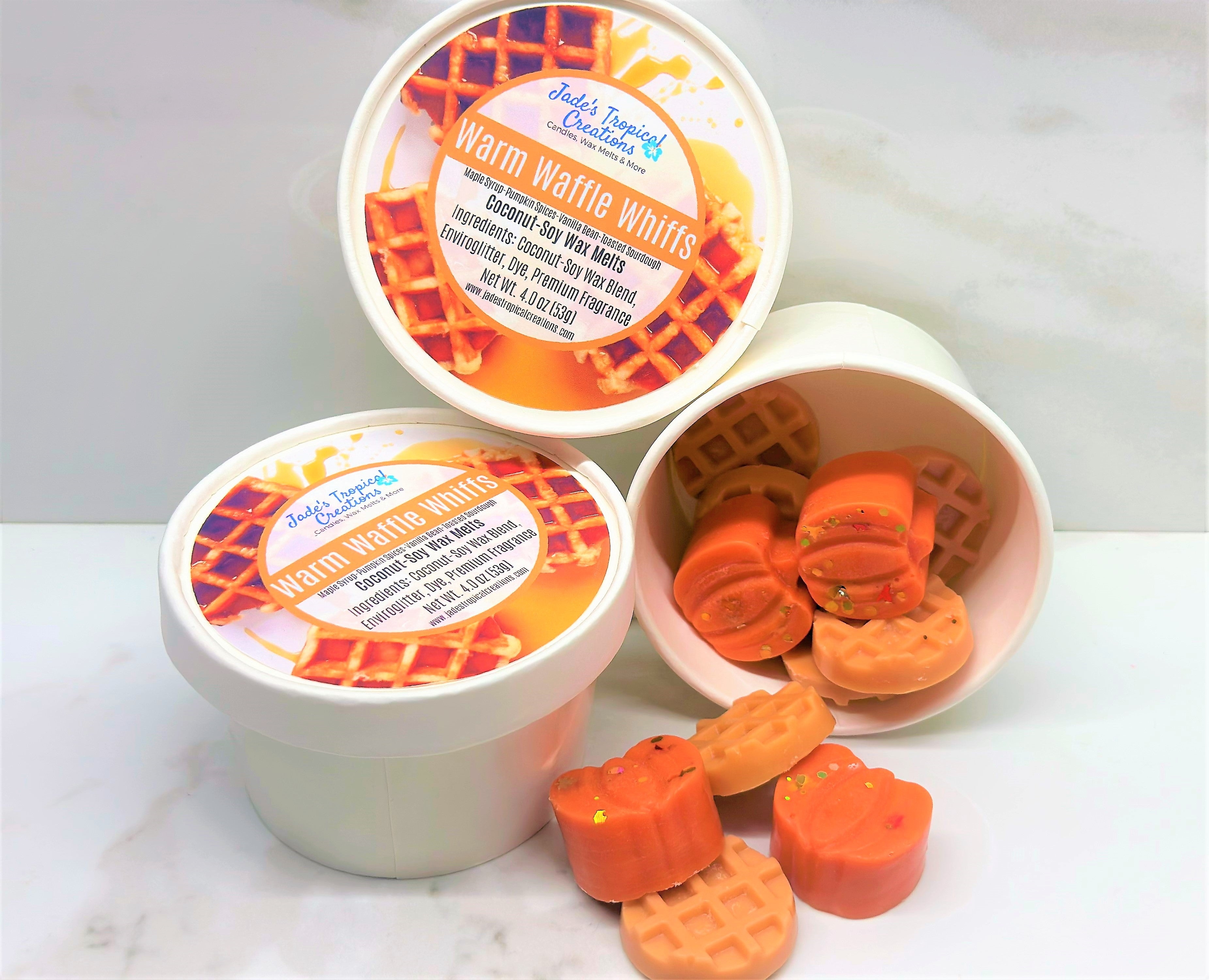 Pumpkin Waffle Wax Melts, Warm Waffle Whiffs - HartCentered