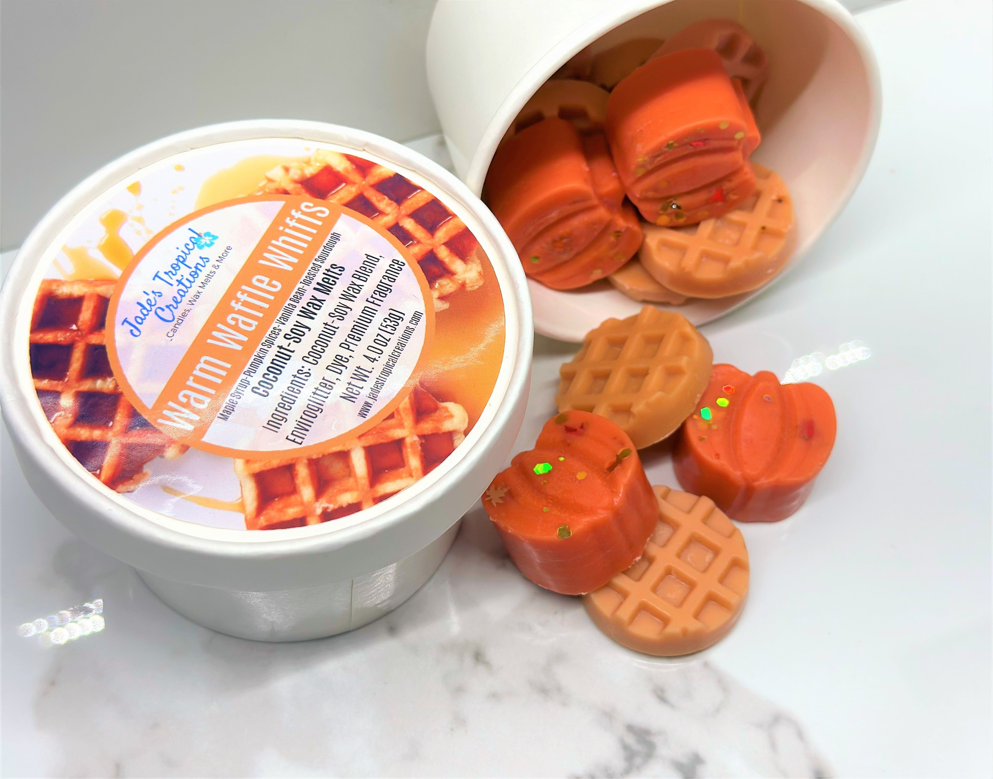 Pumpkin Waffle Wax Melts, Warm Waffle Whiffs - HartCentered