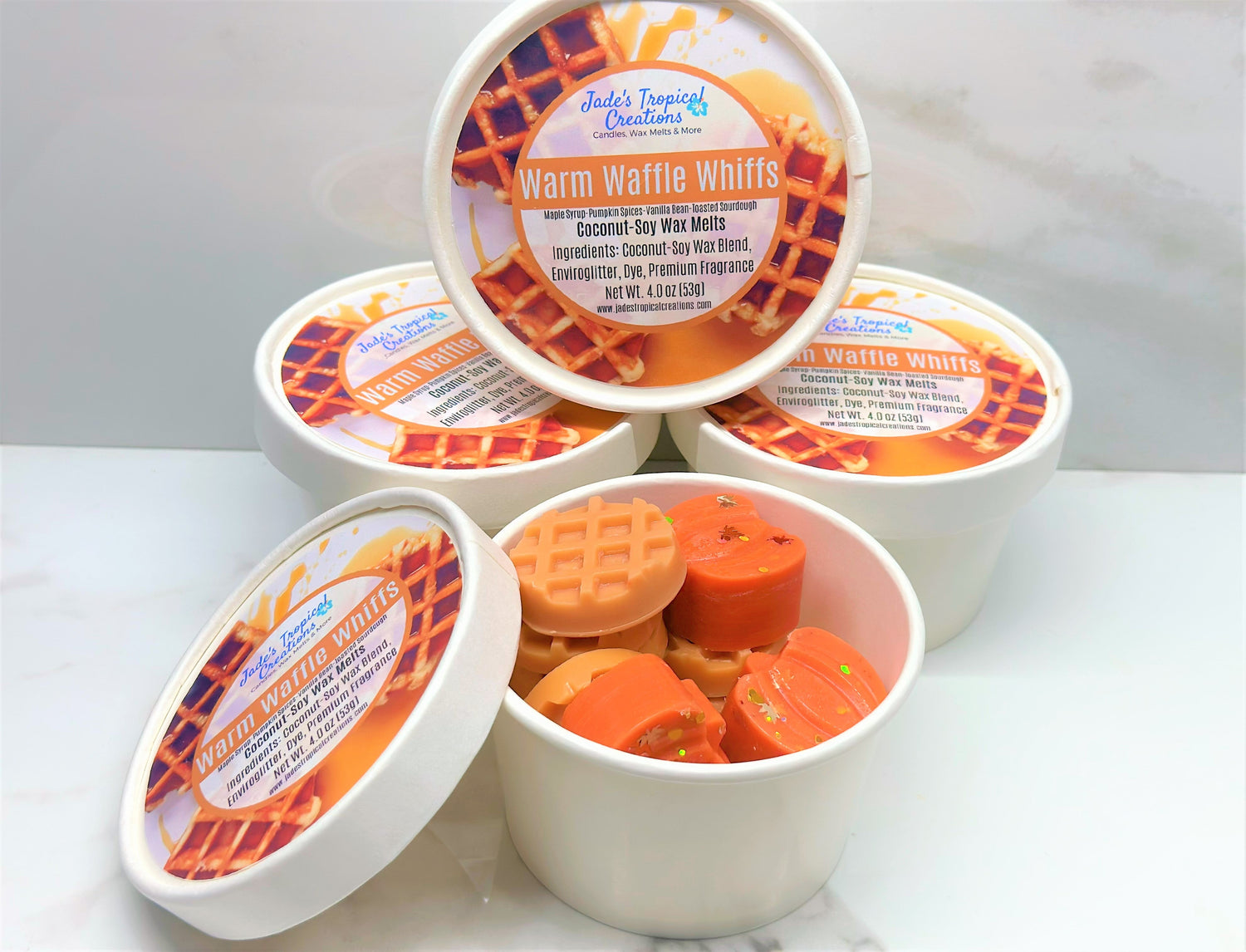 Pumpkin Waffle Wax Melts, Warm Waffle Whiffs - HartCentered