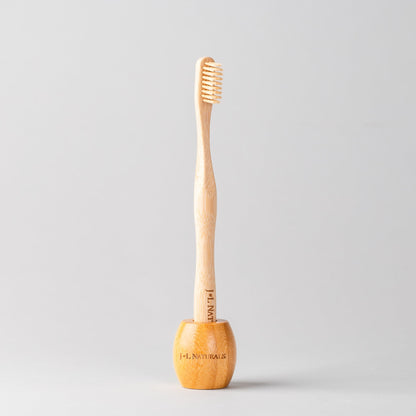 Wood Toothbrush Stand-0