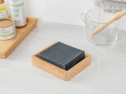 Slotted Wood Soap Dish-2