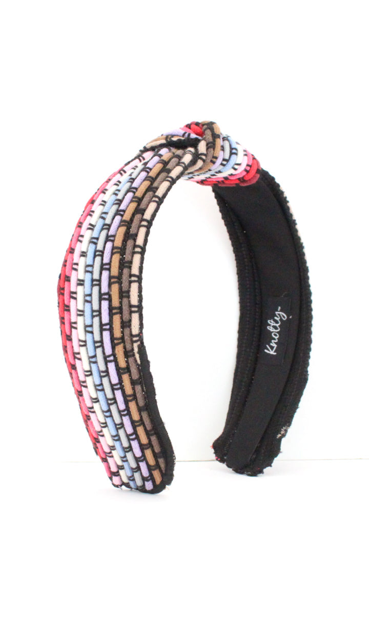 Knotted Statement Headband | Multi-1