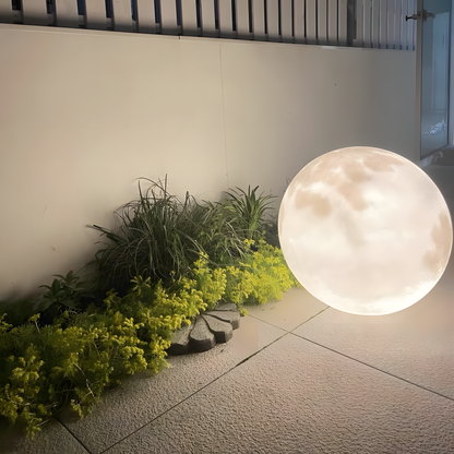 LED Moon Indoor &amp; Outdoor Floor Lamp - HartCentered