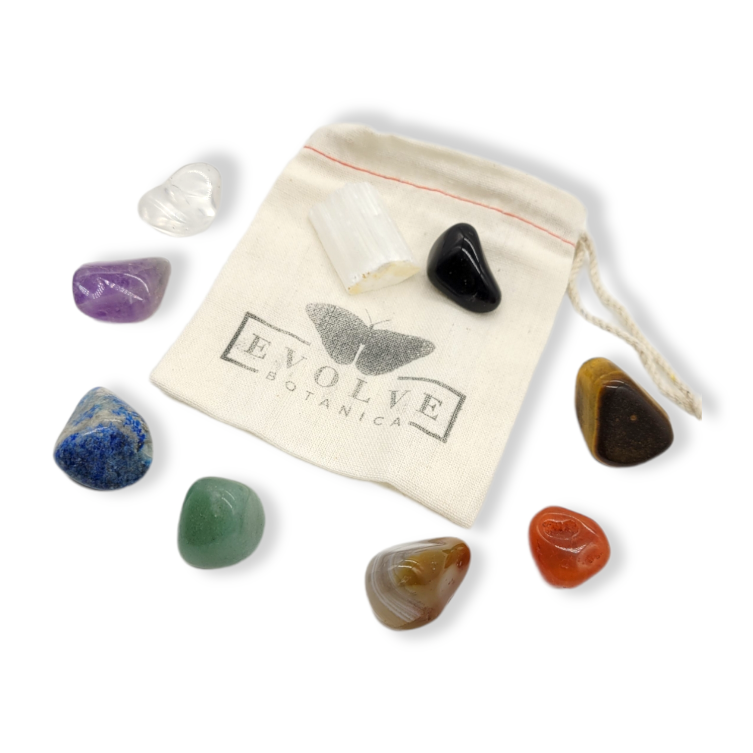 Chakra Balance and Cleanse Stone Kit-0