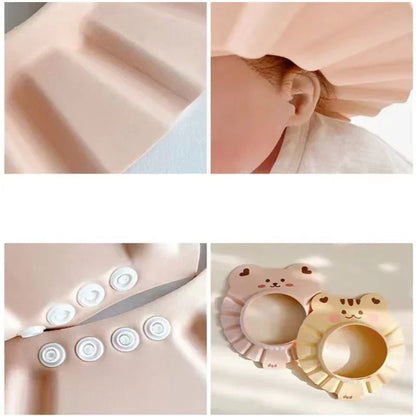 Adjustable Baby Shampoo Cap for Children-2