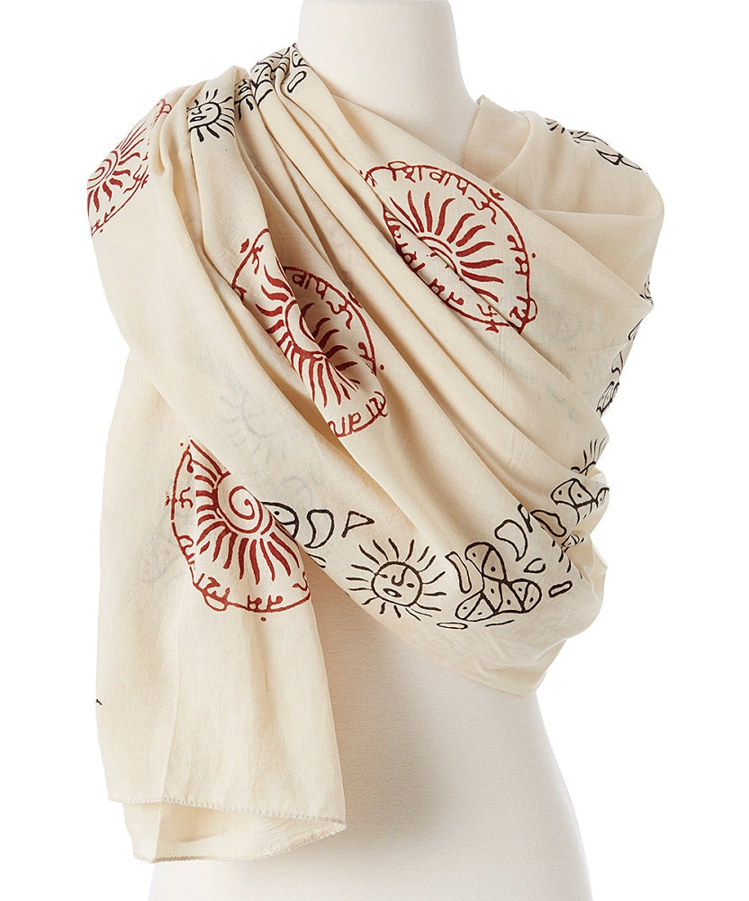 OMSutra Surya  Prayer Shawl-0