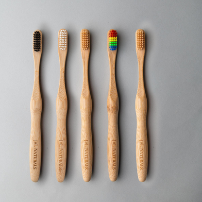 Bamboo Toothbrush Bundle (5-Pack)-0