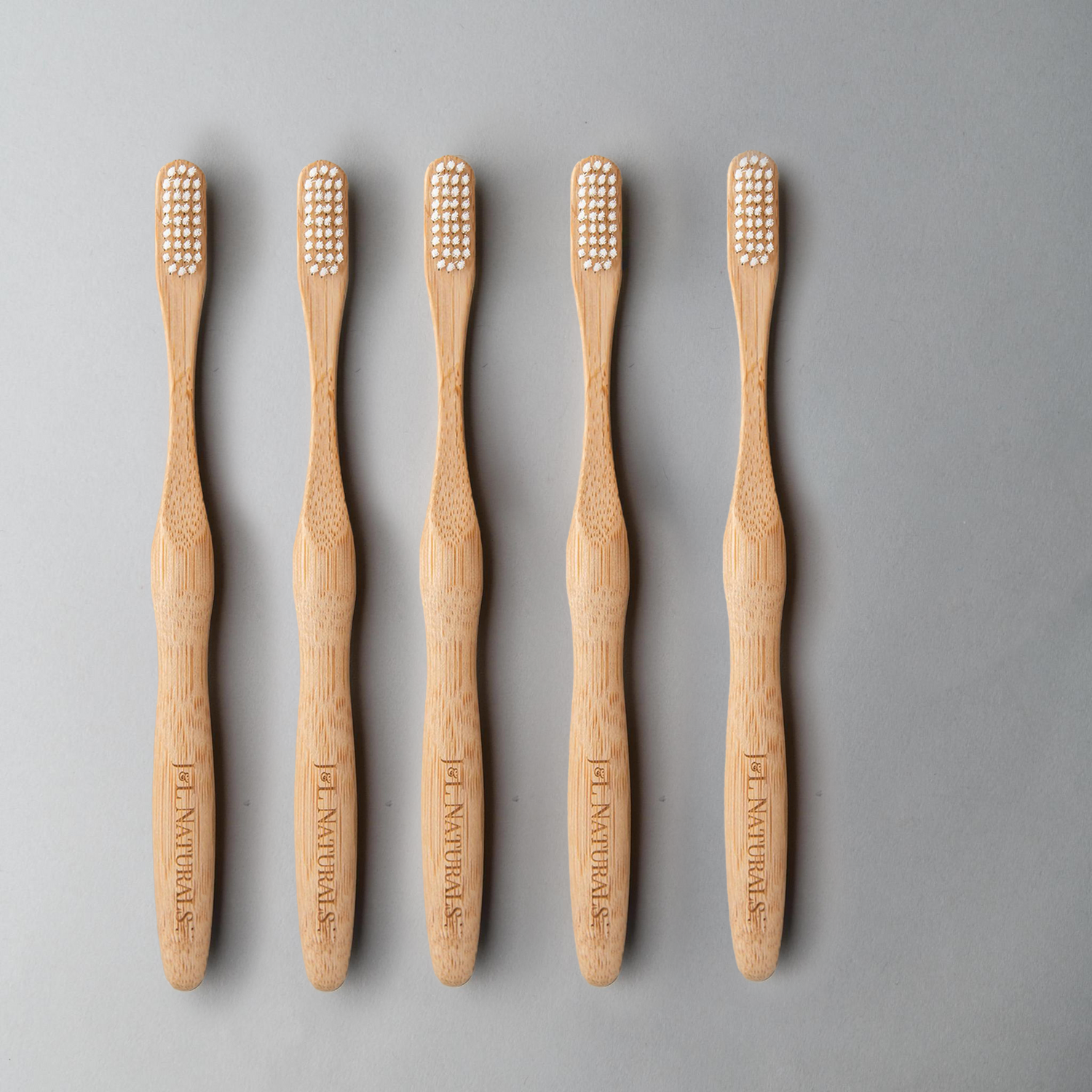 Bamboo Toothbrush Bundle (5-Pack)-5