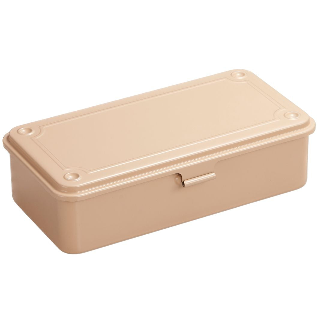 Steel Stackable Storage Box (Beige)-0