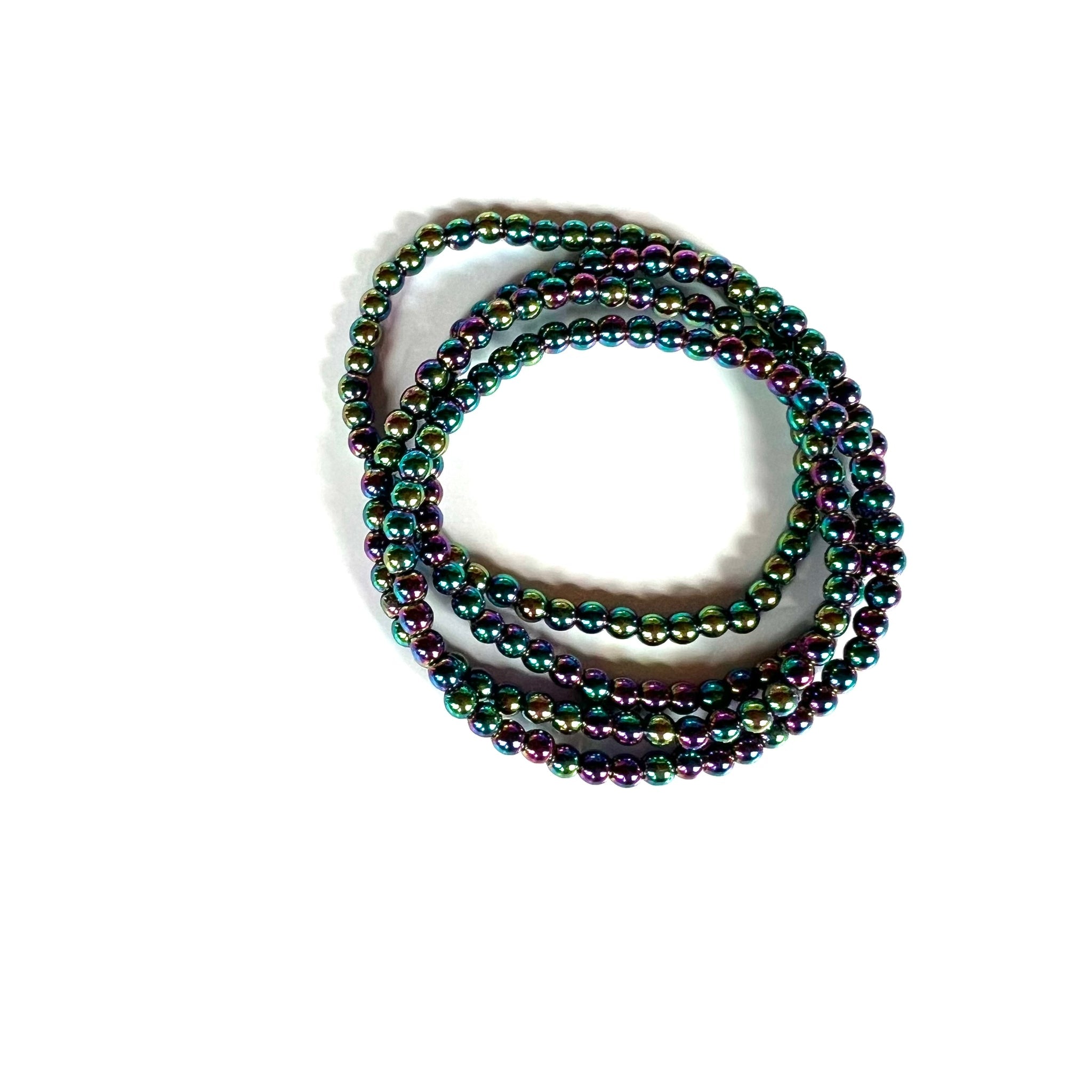 Rainbow Hematite Bracelet-1