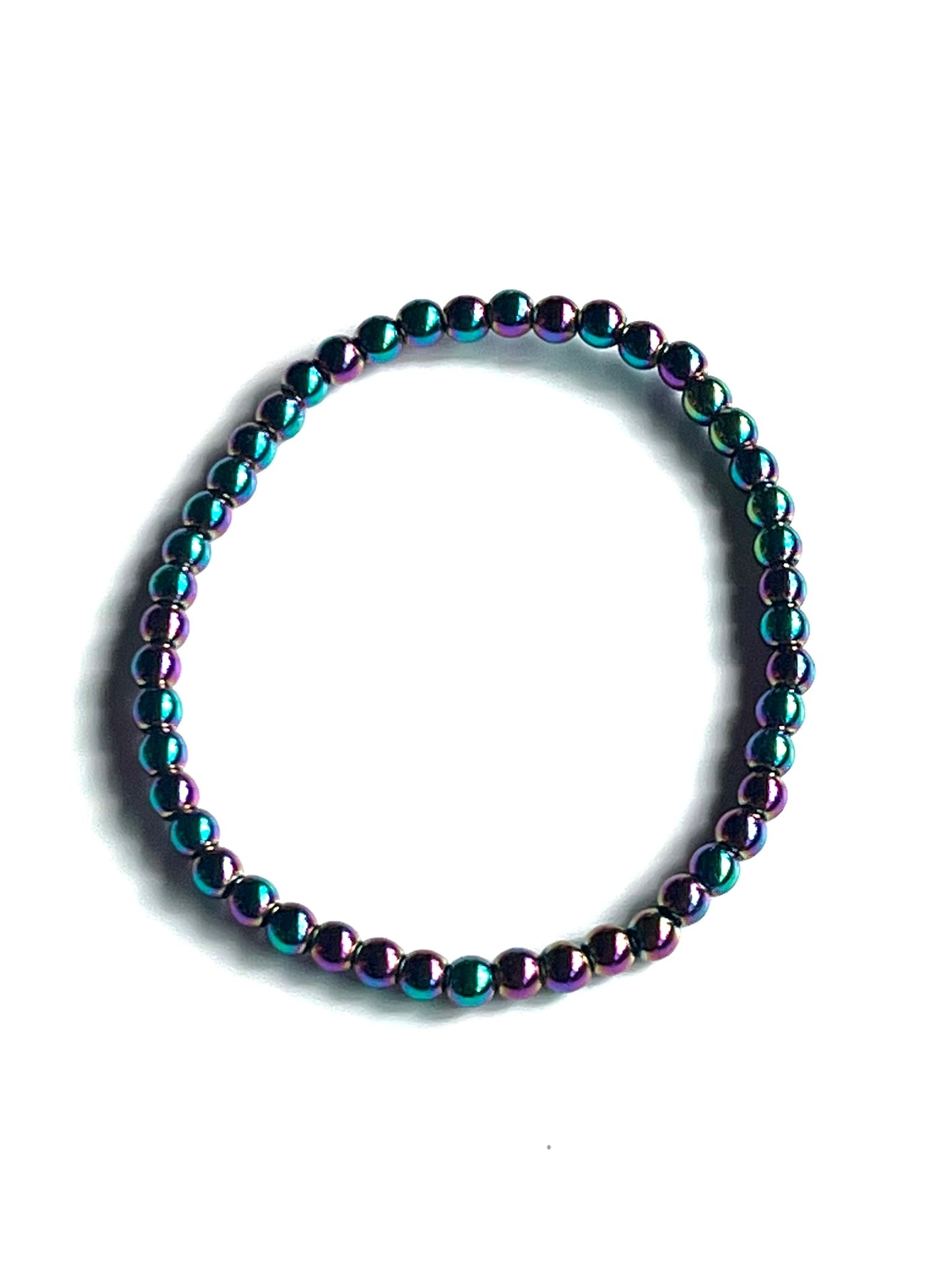 Rainbow Hematite Bracelet-3