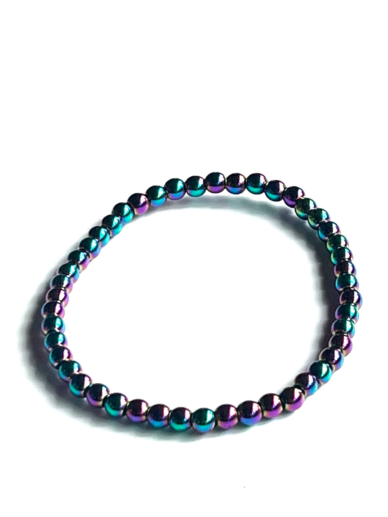 Rainbow Hematite Bracelet-4