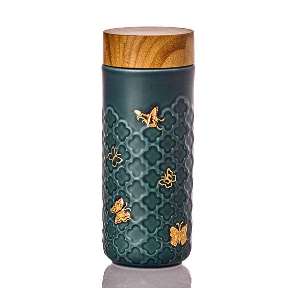 Butterfly | Tumbler | Tourmaline Anion