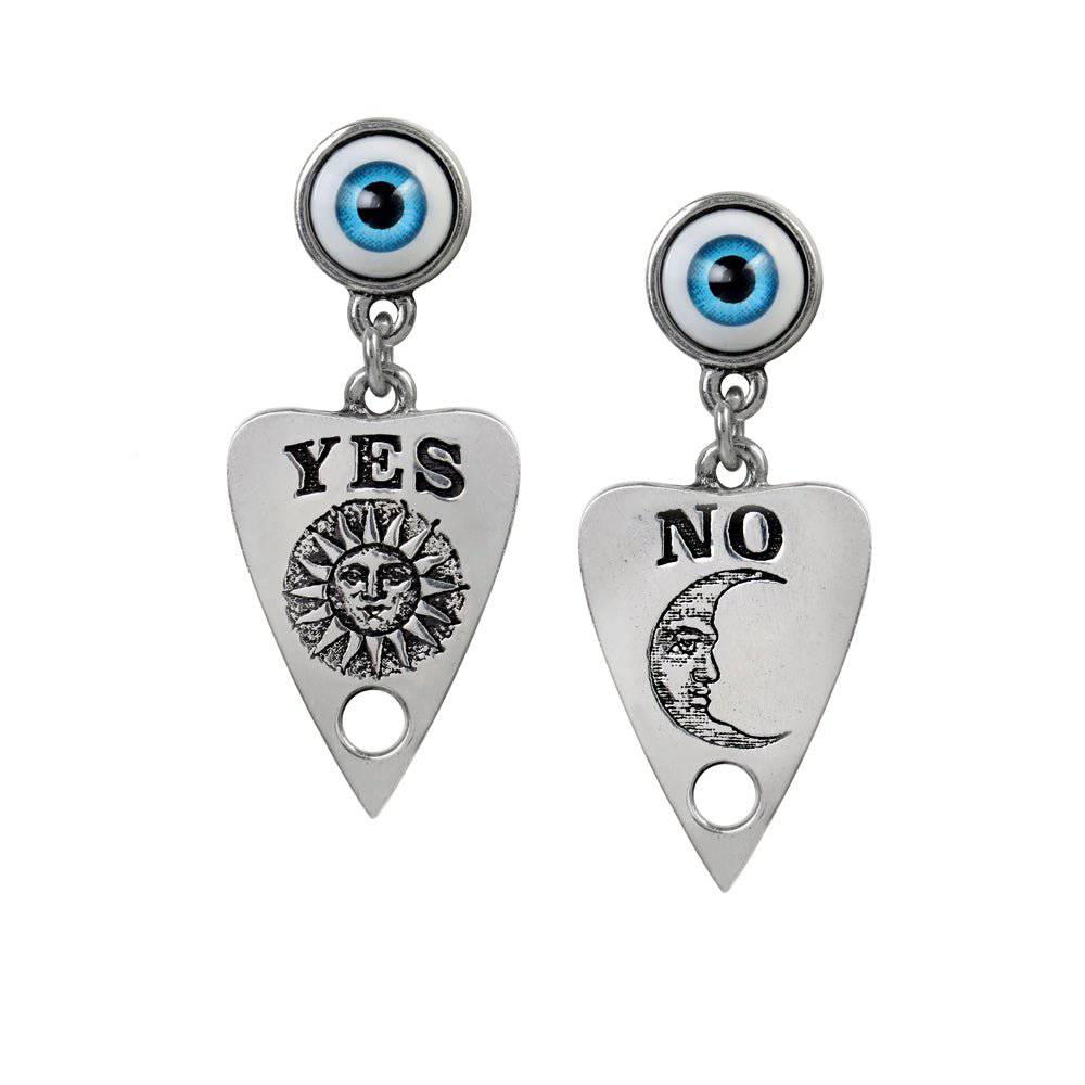 Ouija Planchette Dropper Earrings | Surgical Steel Posts