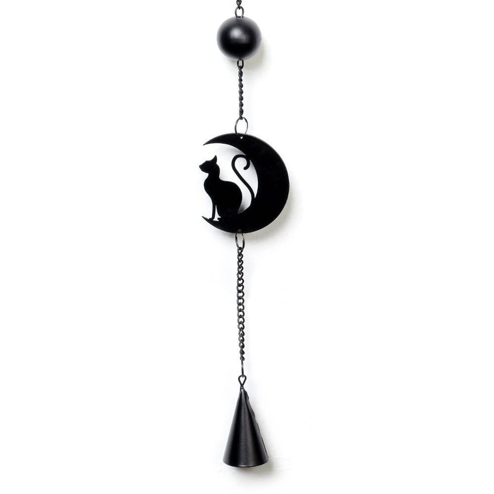 Black Cat and Moon Hanging Decoration