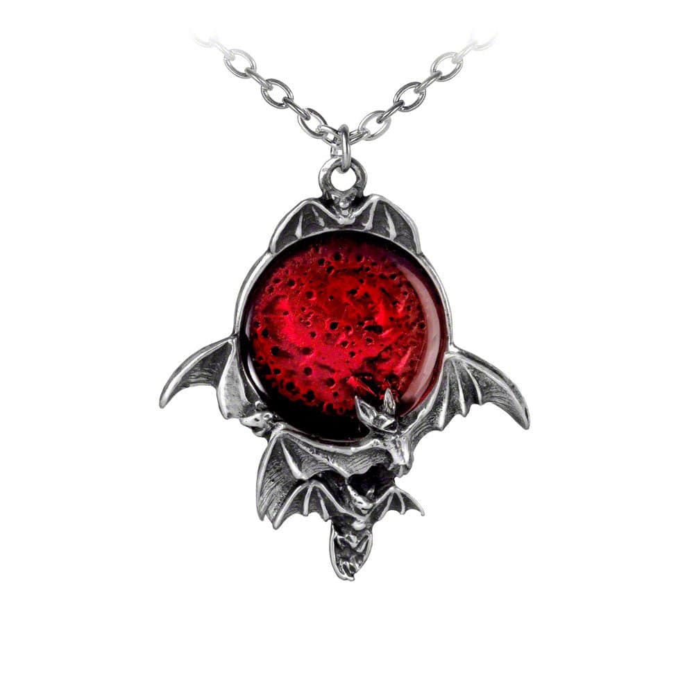 Blood Moon Pendant | High-Quality Pewter