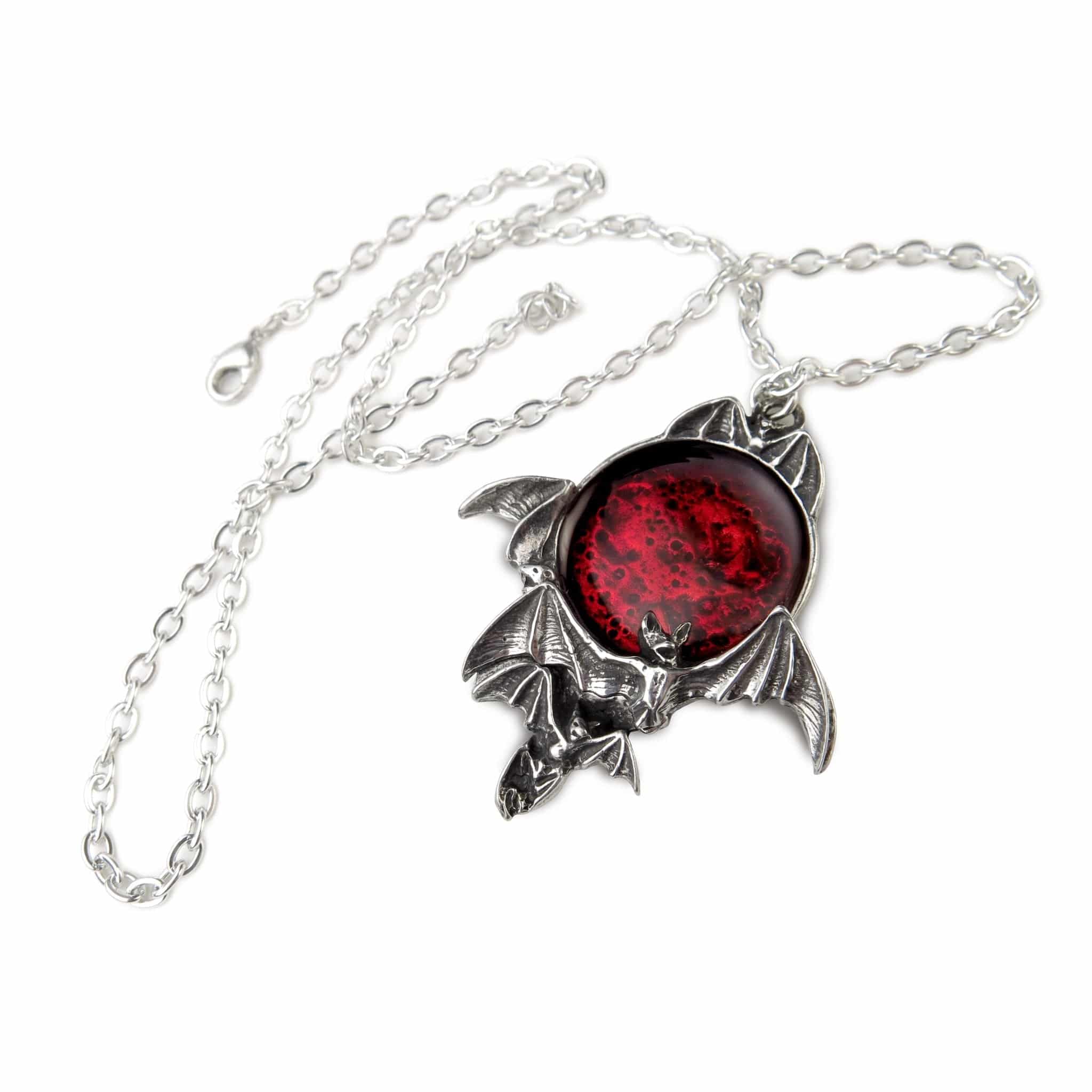 Blood Moon Pendant | High-Quality Pewter