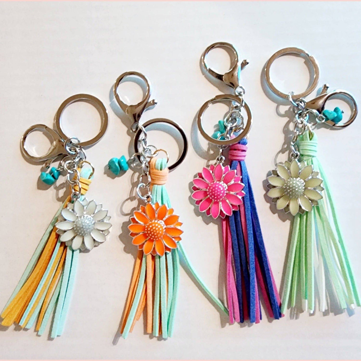 Flower Keychain | Glow in the Dark