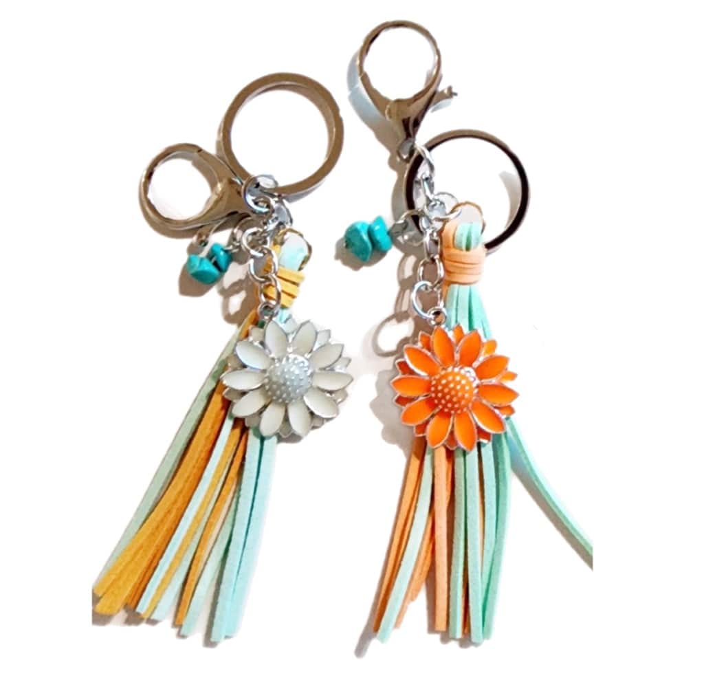 Flower Keychain | Glow in the Dark