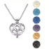 Essential Oil Cage Lava Stone Necklace - HartCentered