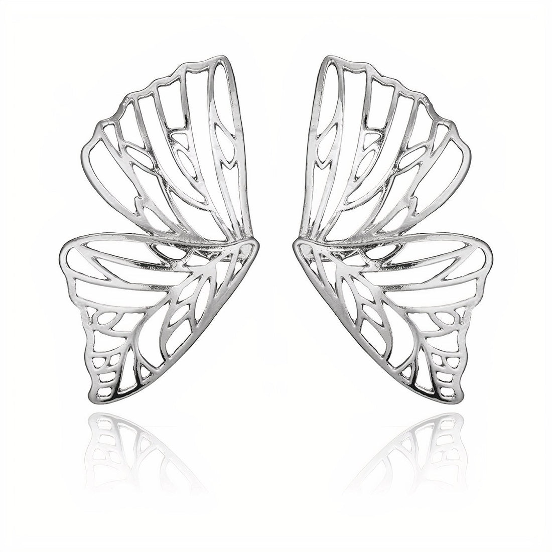 Butterfly -Silver Earrings-0