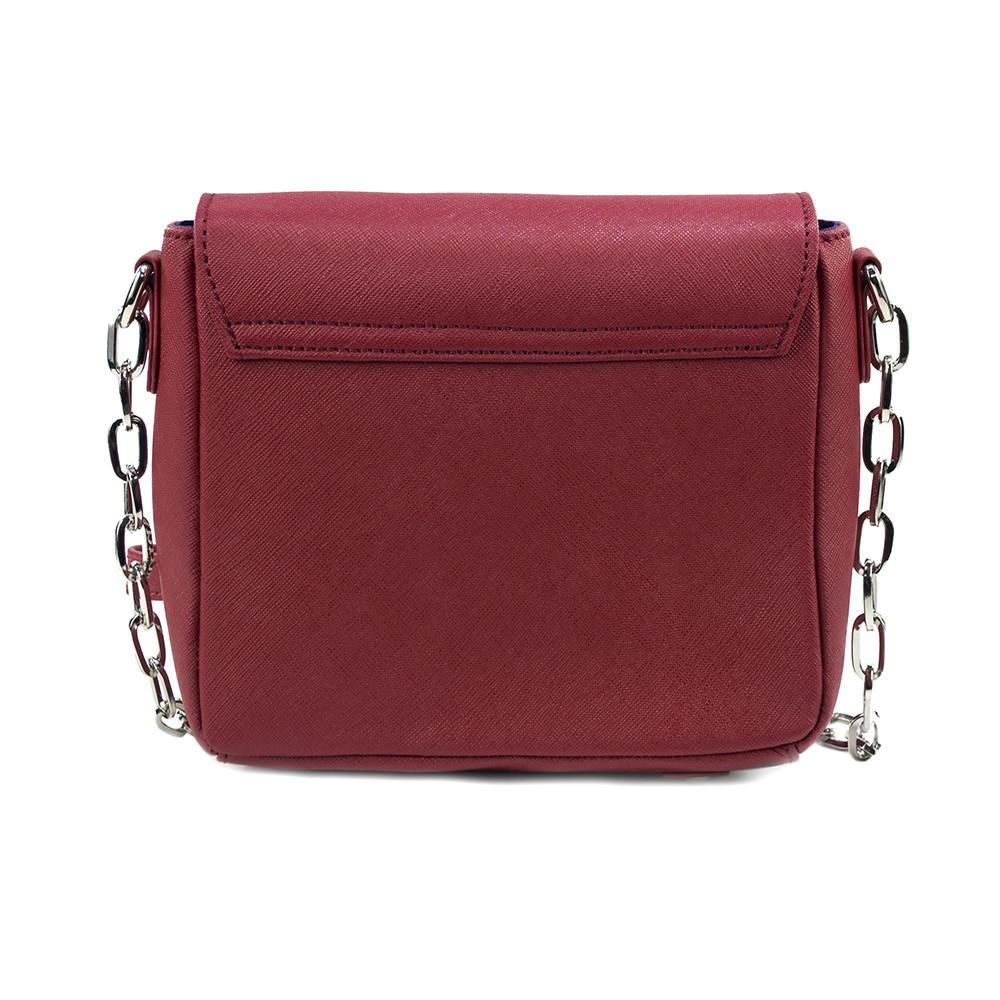 Tiny Leather Handbag -Cabernet-2