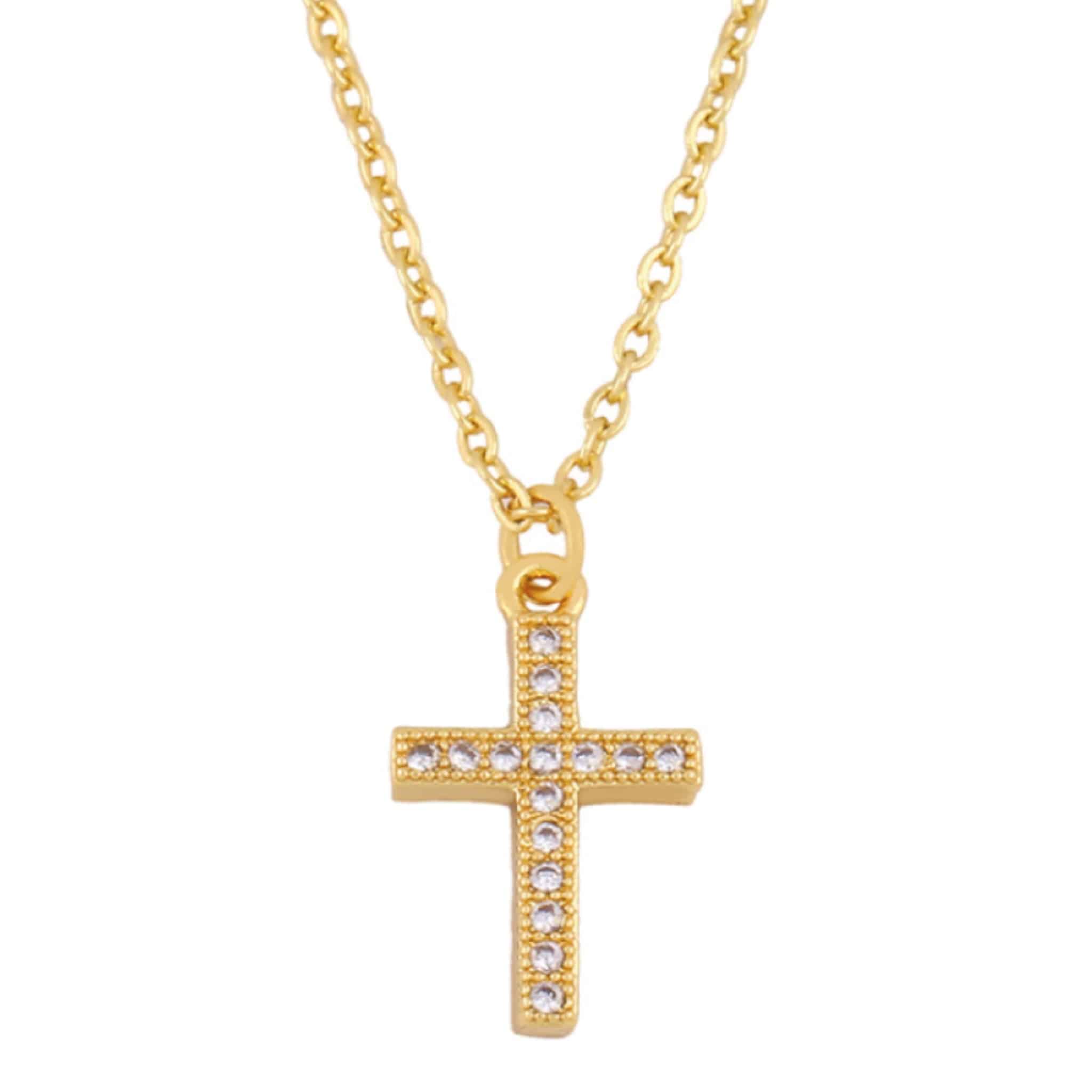 Divine Necklace | 18k Gold-Plated Sterling Silver &amp; CZ