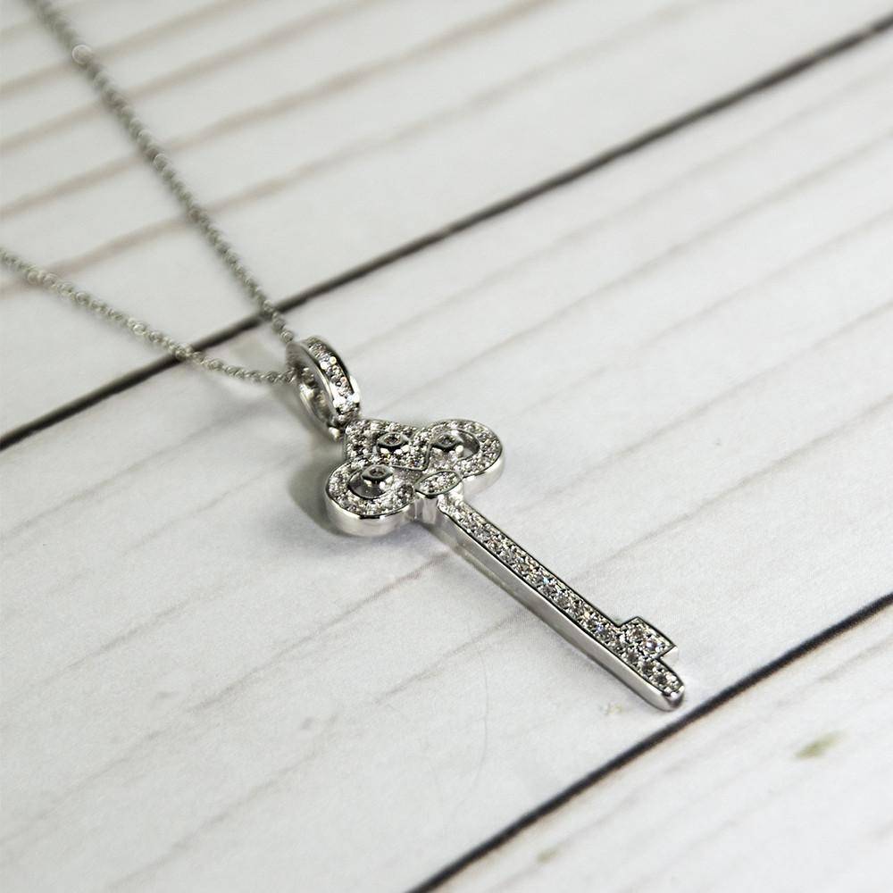 Trust Necklace | Stainless Steel &amp; CZ