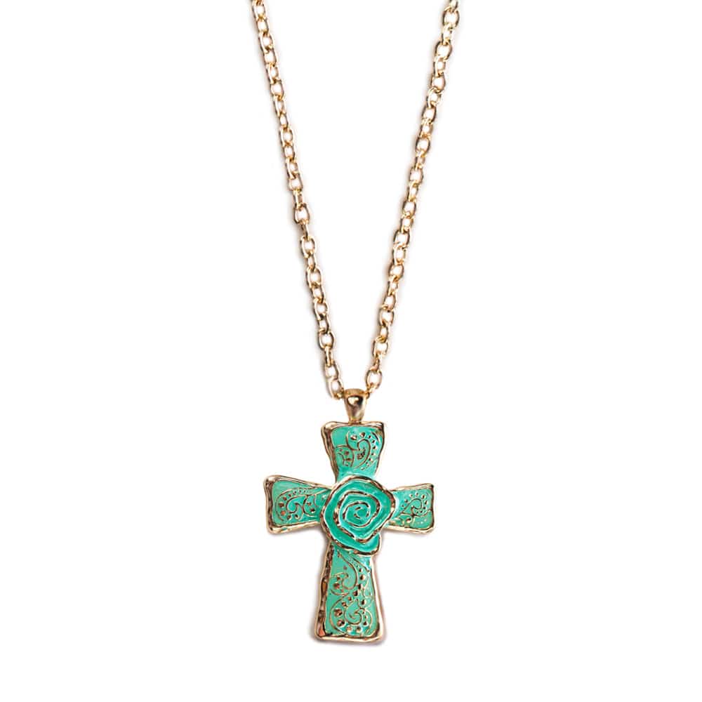 The Cross Necklace | 18k-Gold Vermeil