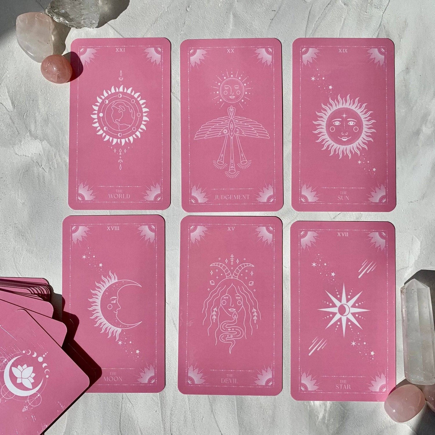 Pink Moon | Tarot Deck Set