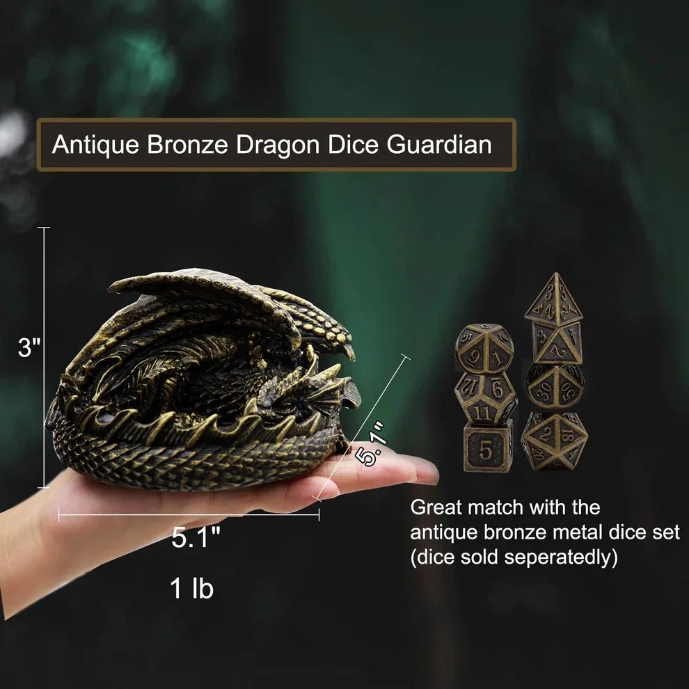 Dice Guard Set: Antique Bronze - HartCentered