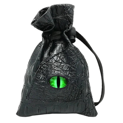 Dragon Eye Dice Bag, Green Eye-0