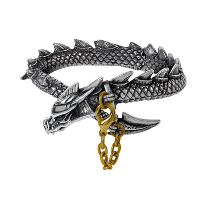 Dragons Lure Bangle | High-Quality Pewter - HartCentered