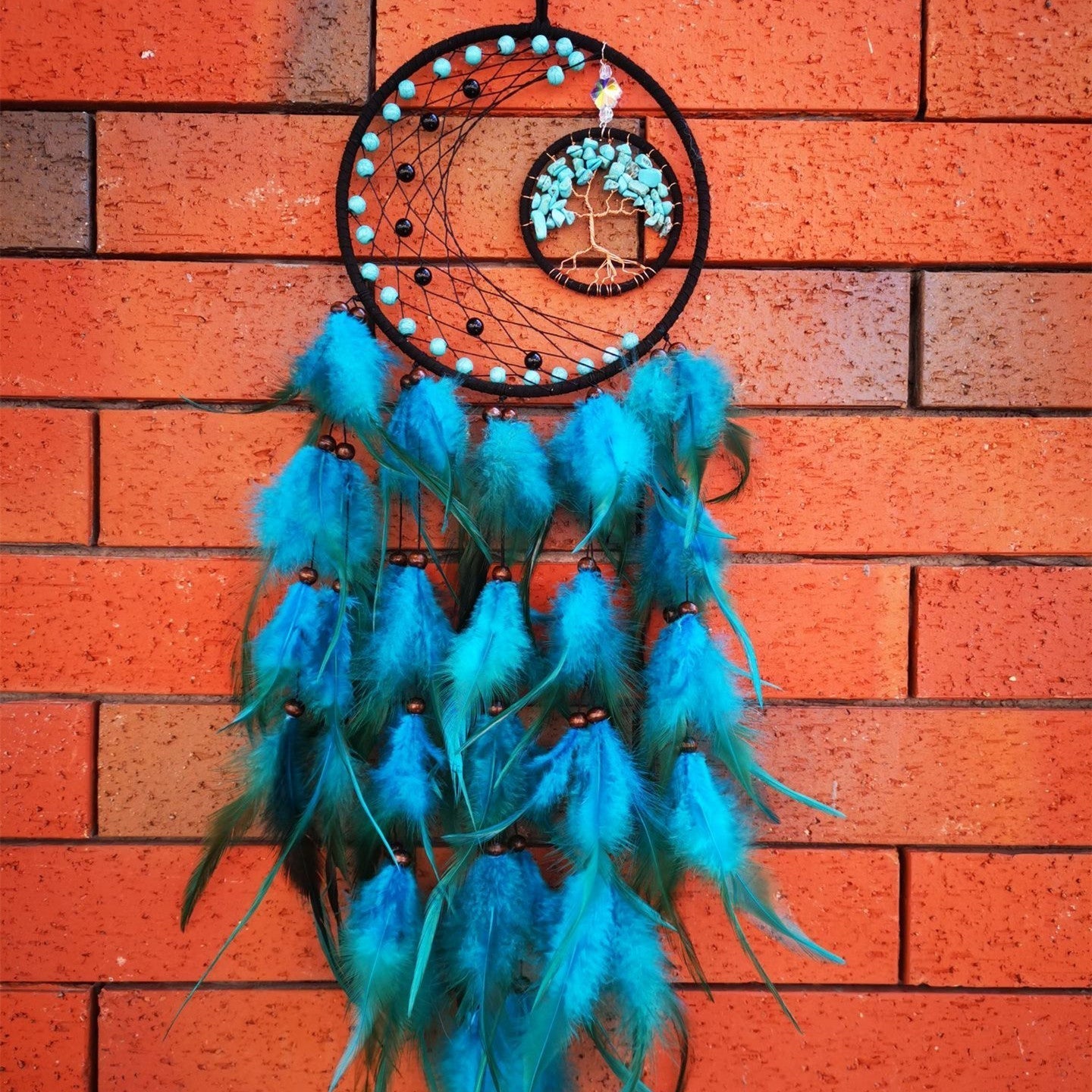 Tree Of Life Feather Home Decor Dream Catcher Wall Mount - HartCentered