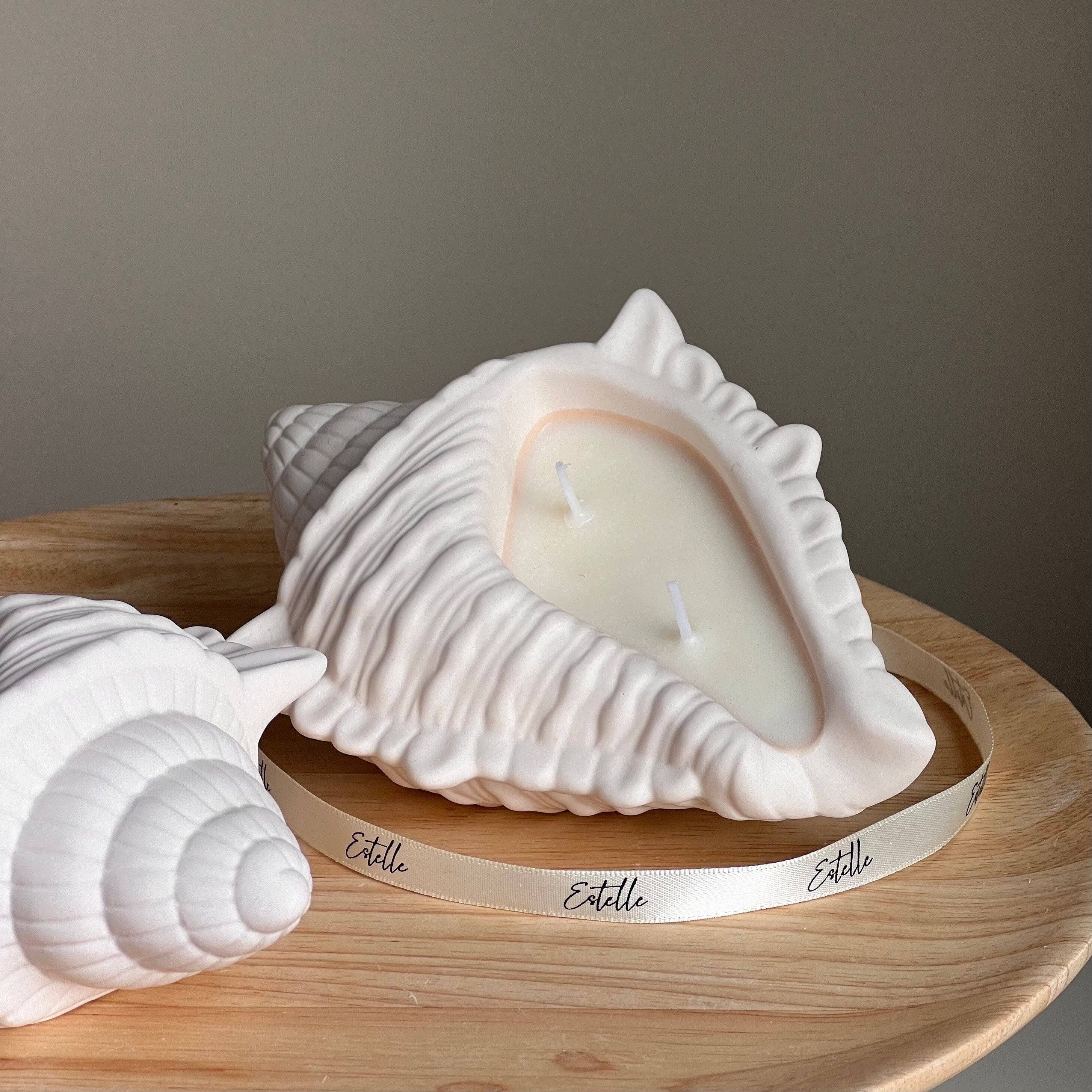 Conch Shell Container Soy Wax Candle