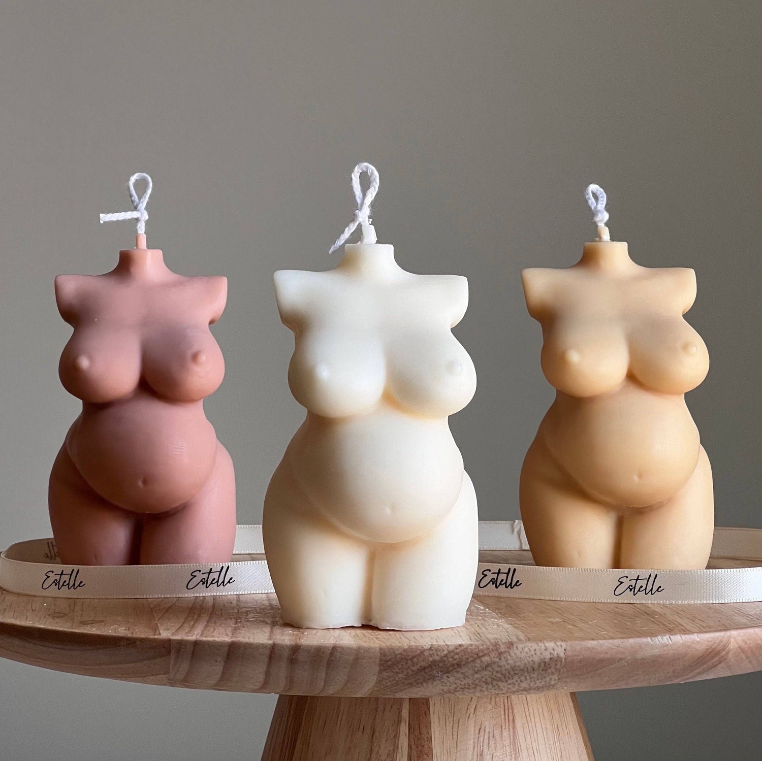 Curvy Female Body Candle