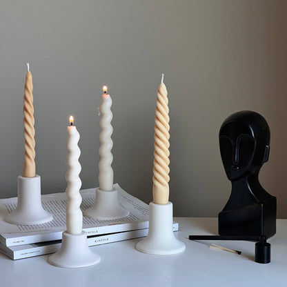 Round Candlestick Holder