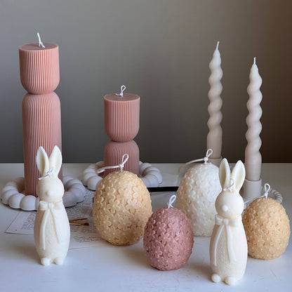 Easter Flower Egg Candle