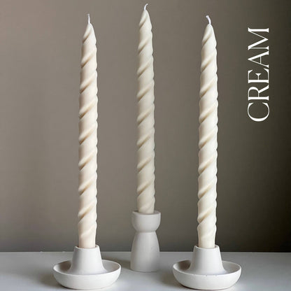 Tall Twisted Taper Candle