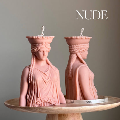 Caryatid Statue Candle